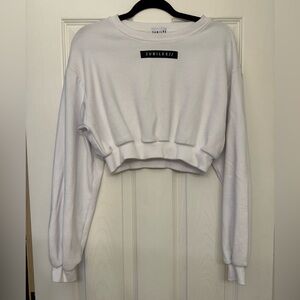 Jubilee Cropped Heavy Weight Sweatshirt - Sustainable